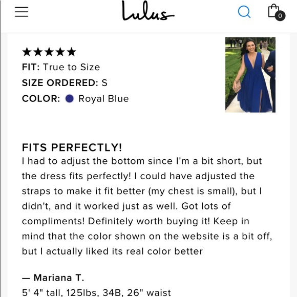 Lulu’s Denim Blue Maxi Dress Gown - Picture 7 of 14
